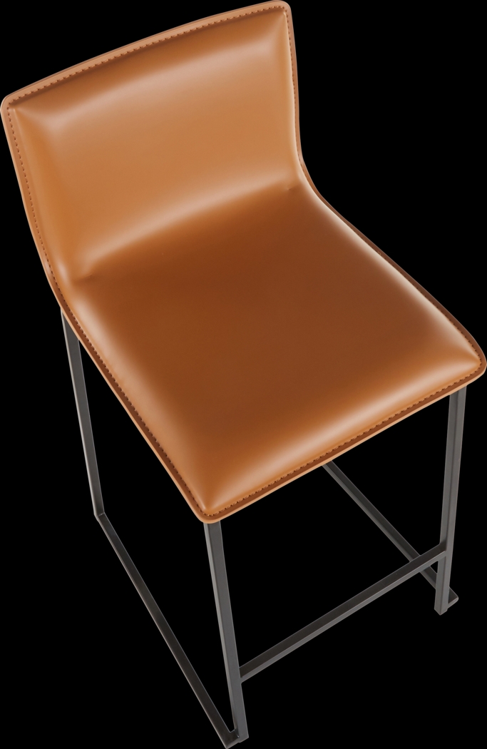 Dannelly Brown Counter Height Stool, Set of 2 - Thumbnail - Image 7