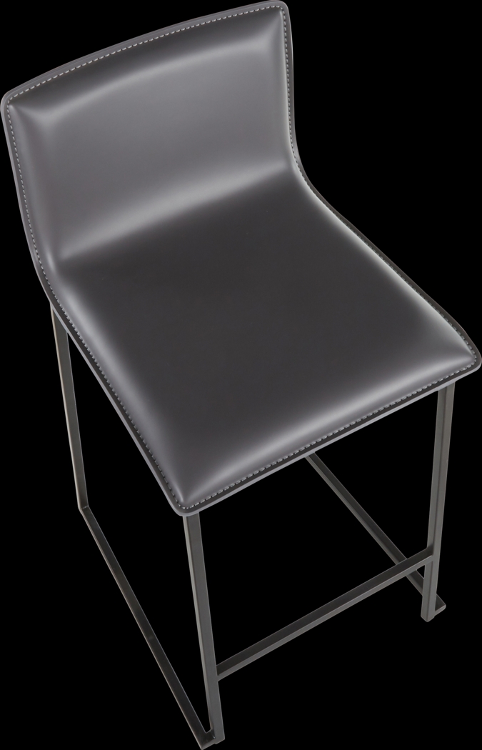 Dannelly Gray Counter Height Stool, Set of 2 - Thumbnail - Image 7