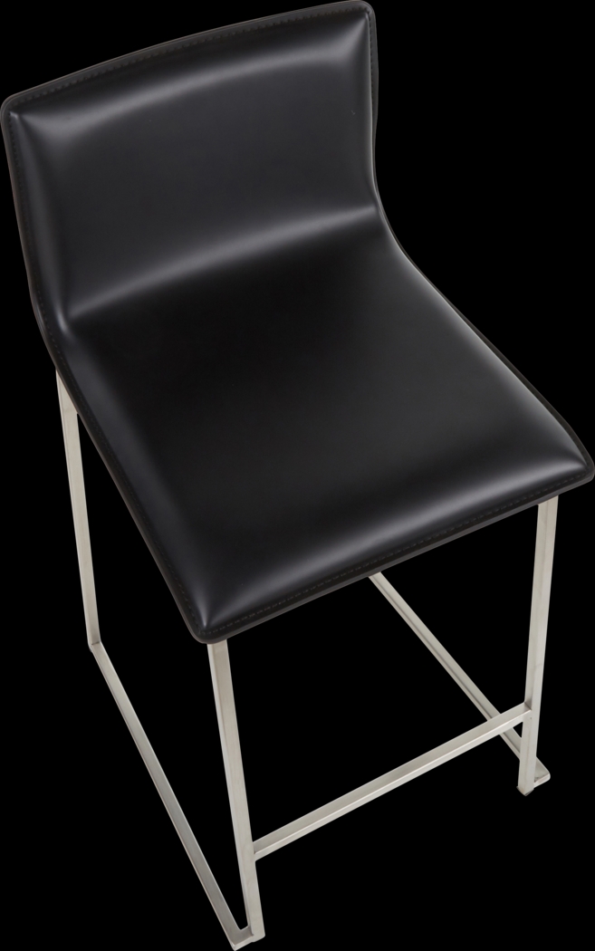 Dannelly Grove Black Counter Height Stool, Set of 2 - Thumbnail - Image 7