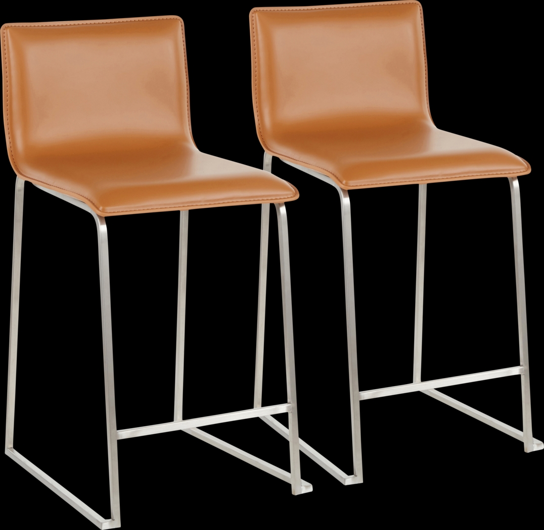 Dannelly Grove Brown Counter Height Stool, Set of 2 - Thumbnail - Image 1