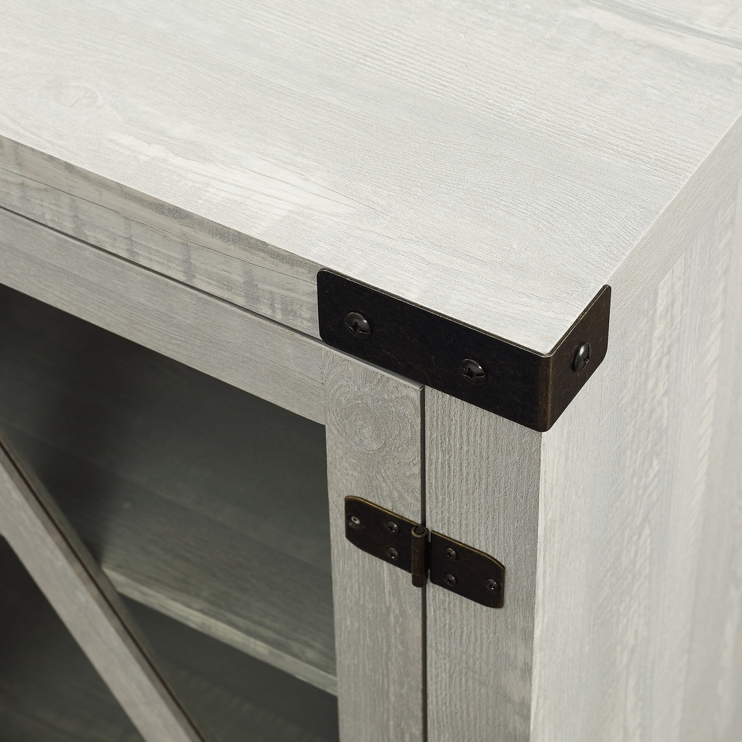 Dannelly Stone 58 in. Console, With Electric Fireplace - Thumbnail - Image 4