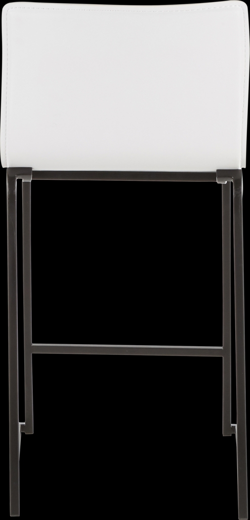 Dannelly White Counter Height Stool, Set of 2 - Thumbnail - Image 5