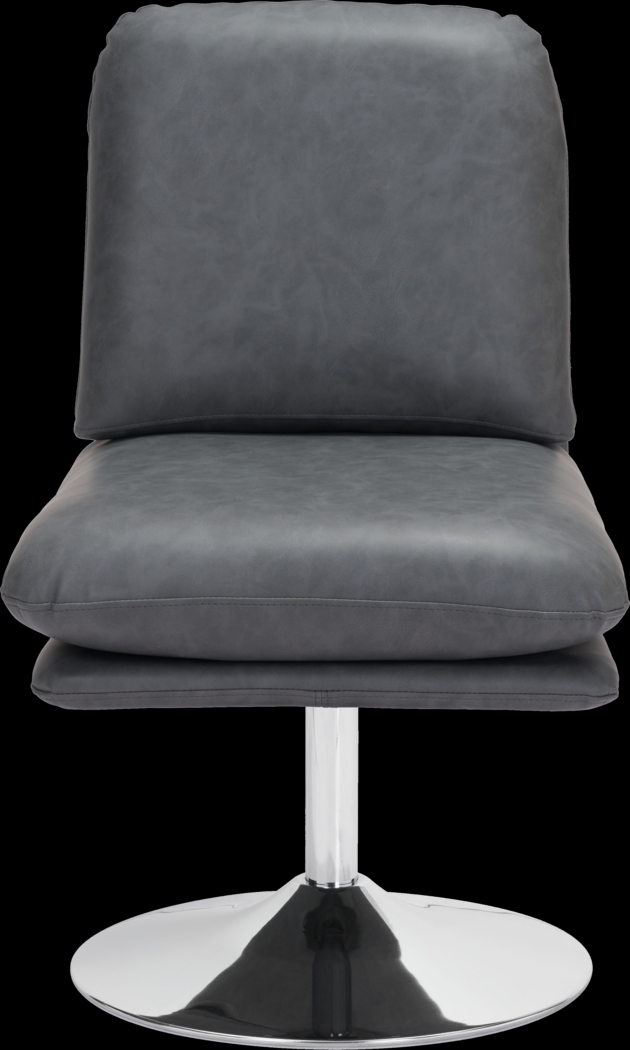 Dannilyn Gray Accent Chair - Thumbnail - Image 4