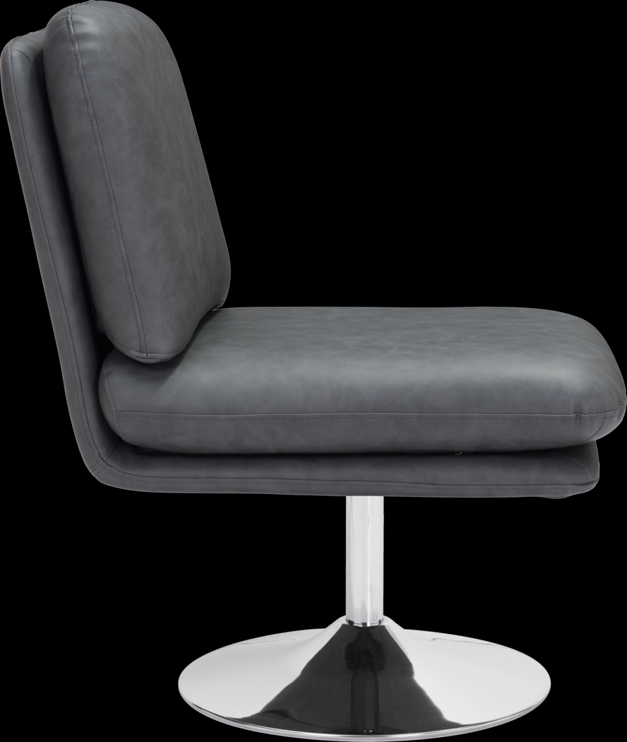 Dannilyn Gray Accent Chair - Thumbnail - Image 5