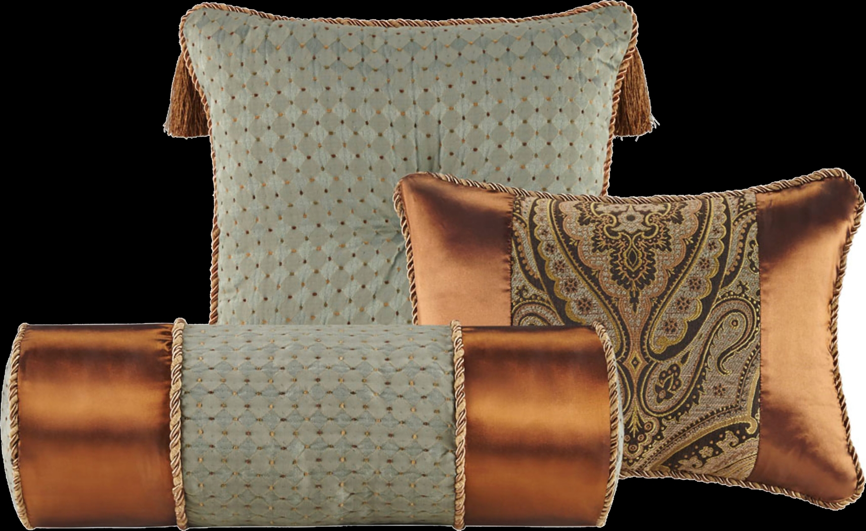 Danom, Brown 10pc King Comforter Set - Thumbnail - Image 6