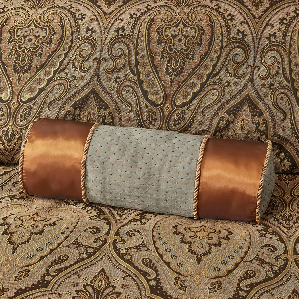 Danom, Brown 10pc King Comforter Set - Thumbnail - Image 10