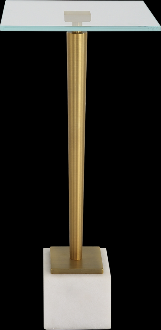 Danom White Accent Table - Thumbnail - Image 4