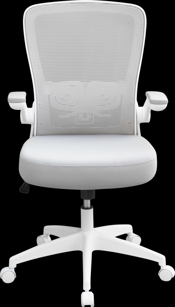 Danquah Gray Desk Chair - Thumbnail - Image 6