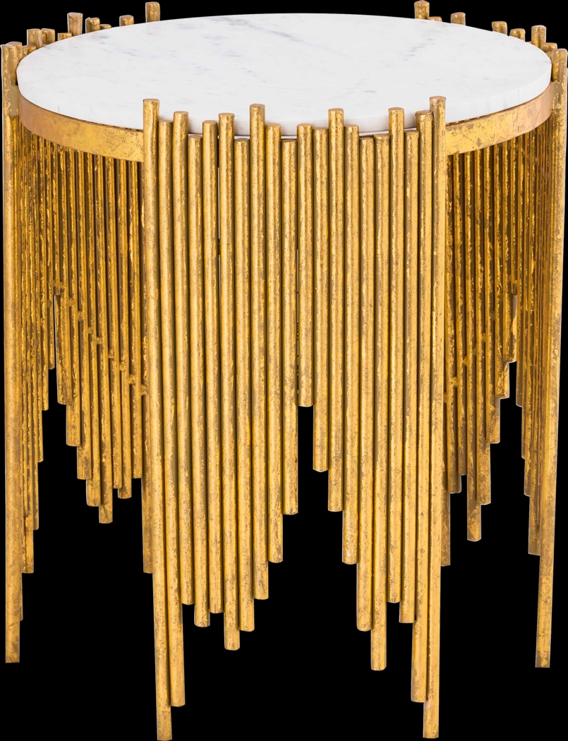 Dans White End Table - Thumbnail - Image 2