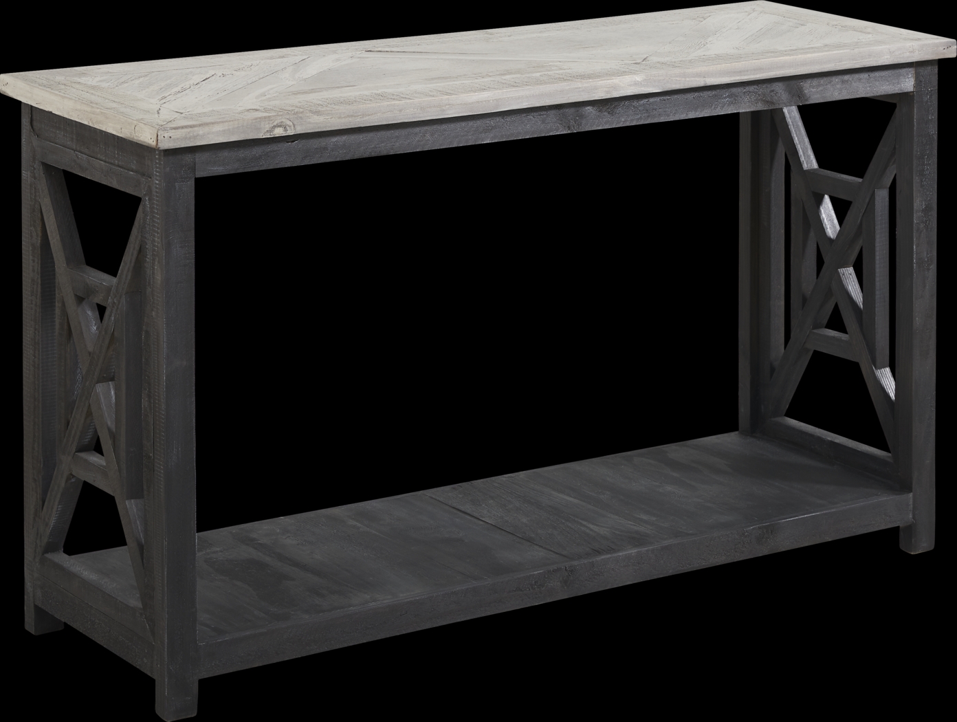 Danusa Black Sofa Table - Thumbnail - Image 1