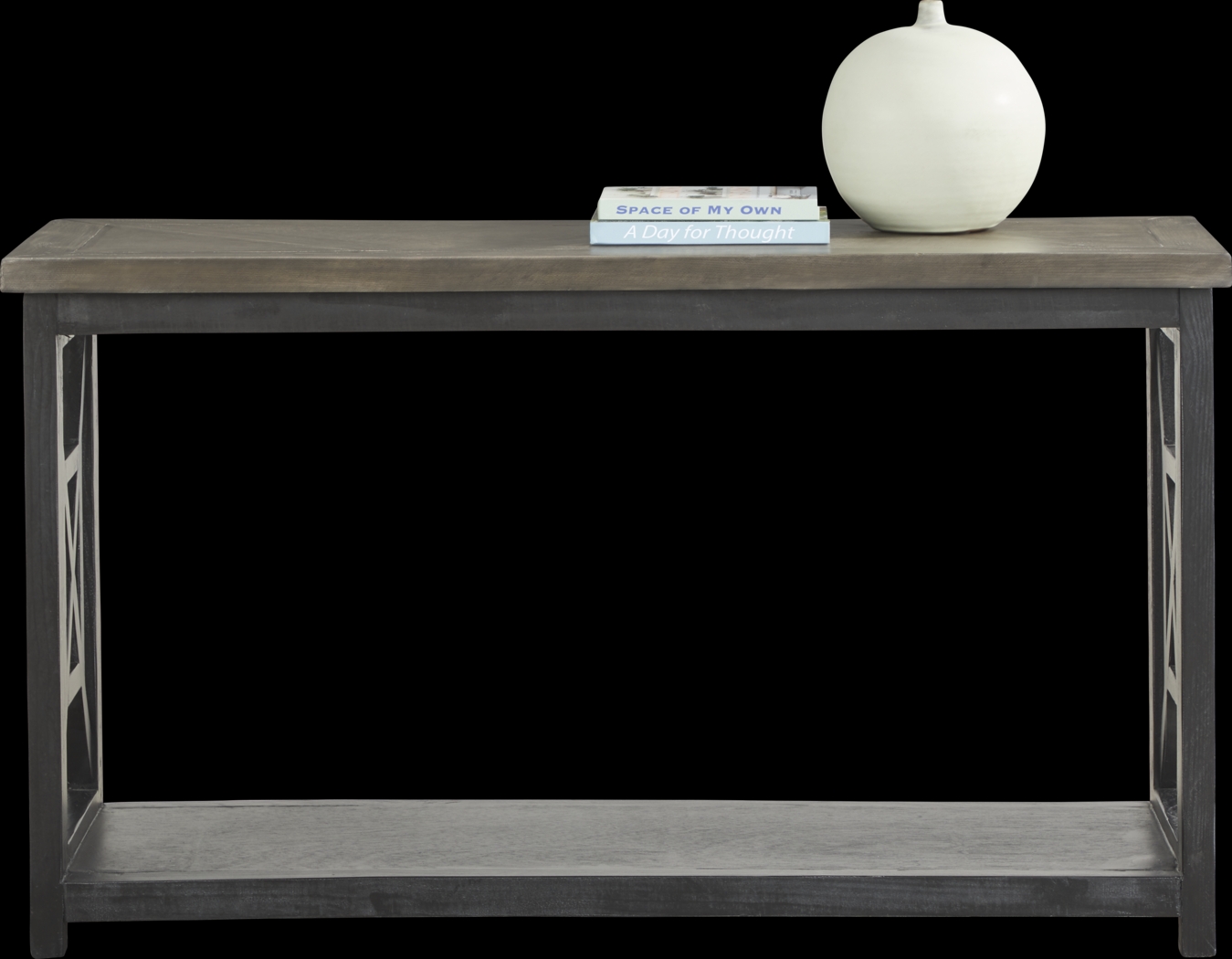 Danusa Black Sofa Table - Thumbnail - Image 3