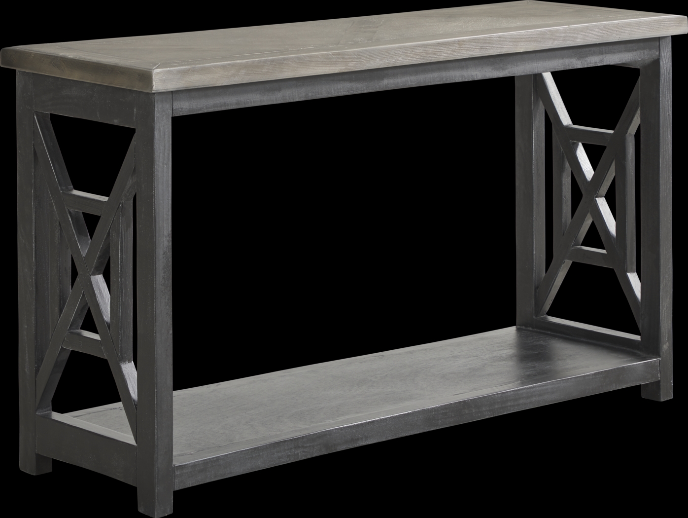 Danusa Black Sofa Table - Thumbnail - Image 1