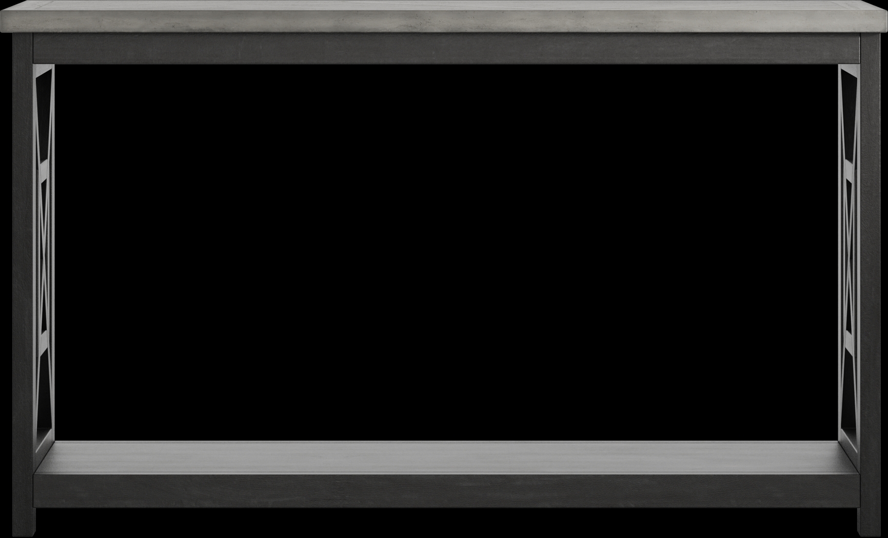 Danusa Black Sofa Table - Thumbnail - Image 2