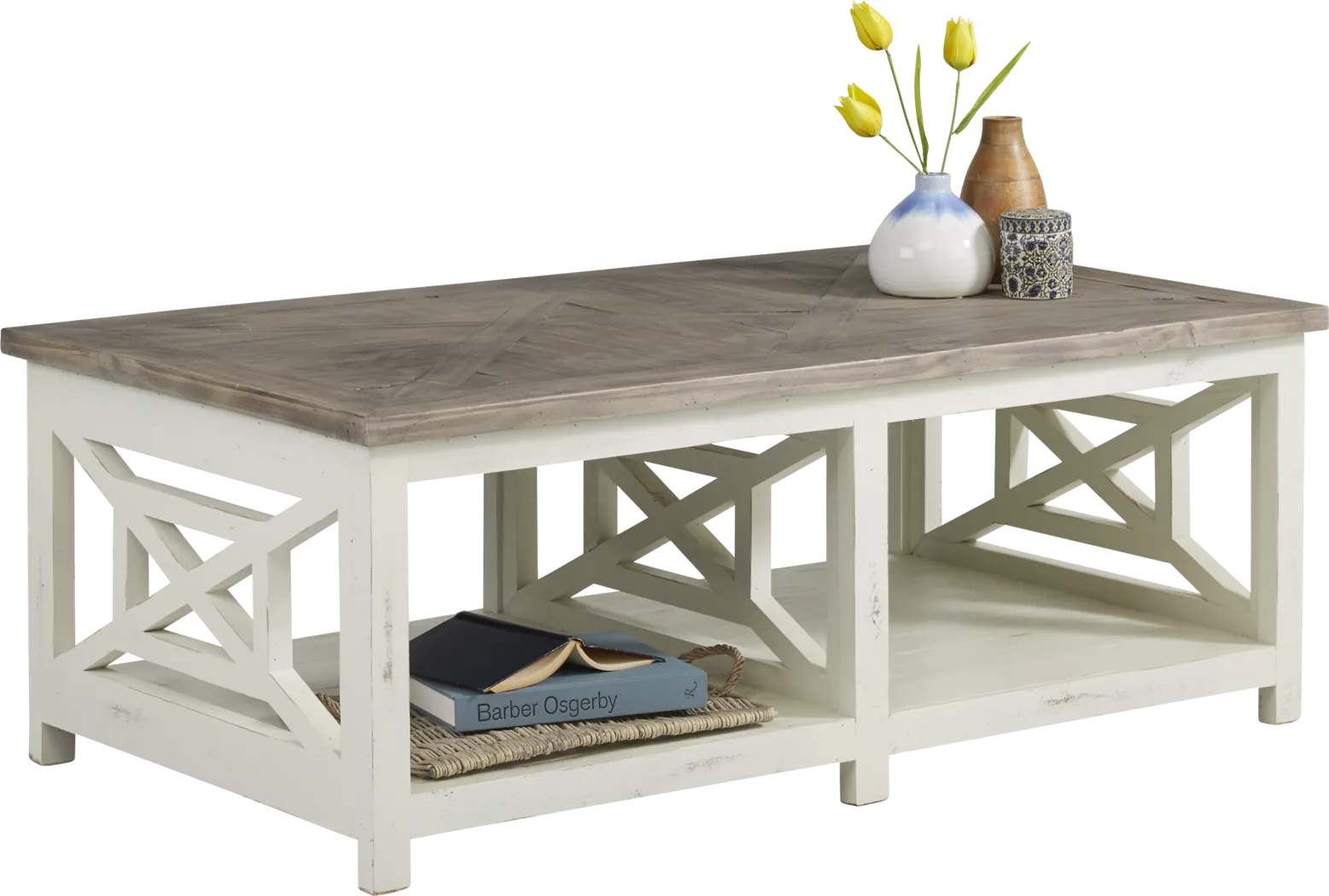 Danusa Gray Cocktail Table - Thumbnail - Image 2