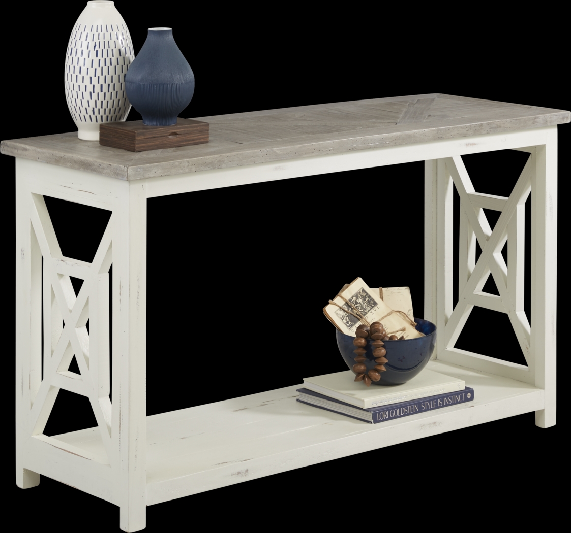 Danusa Gray Sofa Table - Thumbnail - Image 1