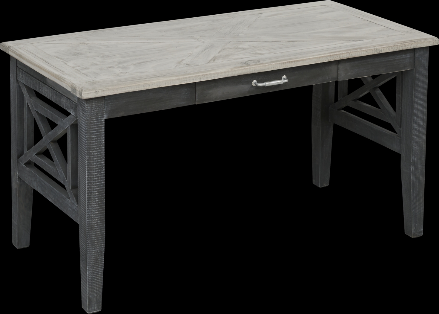 Danusa Gray Writing Desk - Thumbnail - Image 1