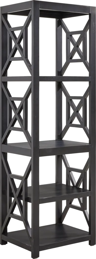 Danusa II Black Bookcase - Thumbnail - Image 2