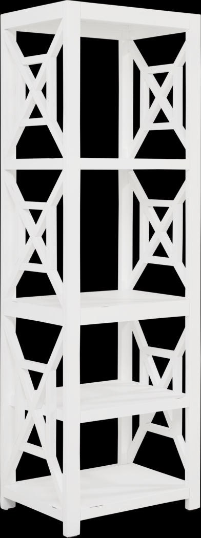 Danusa II White Bookcase - Thumbnail - Image 2