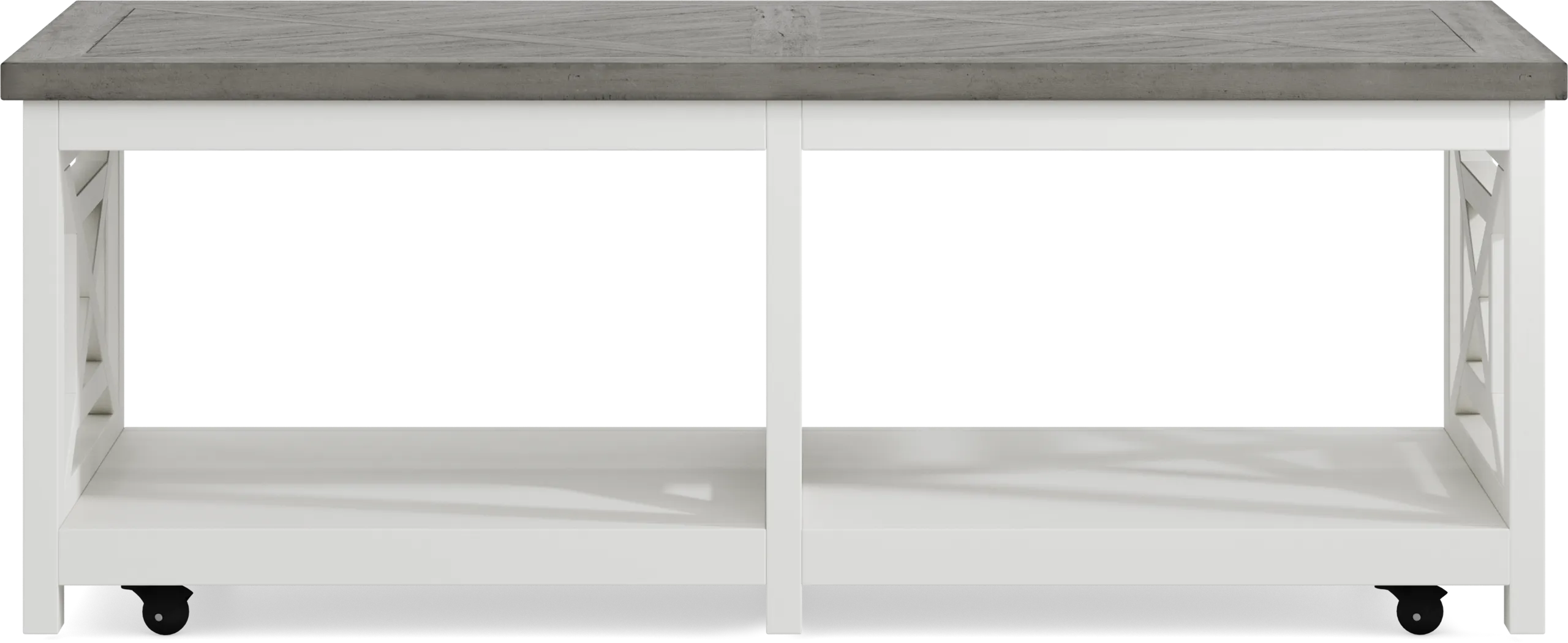 Danusa White Cocktail Table - Thumbnail - Image 2