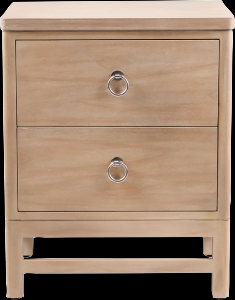 Daobe Natural Nightstand - Thumbnail - Image 2