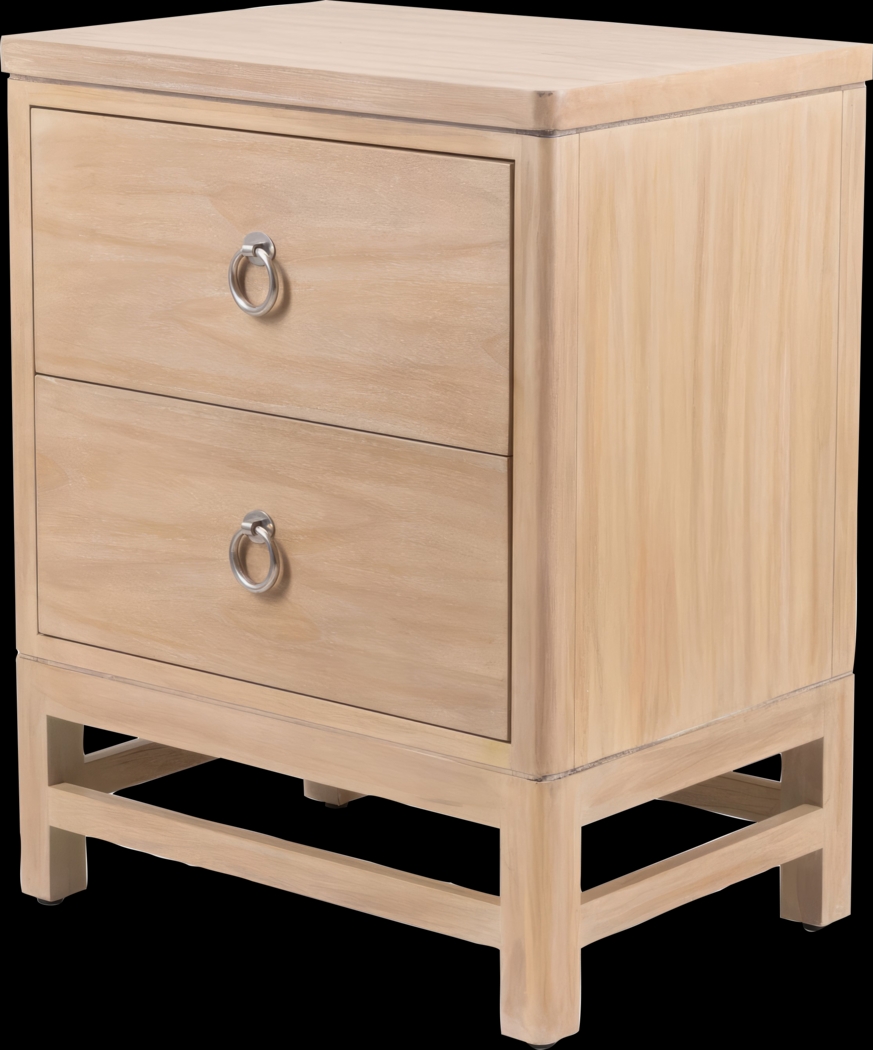 Daobe Natural Nightstand - Thumbnail - Image 1