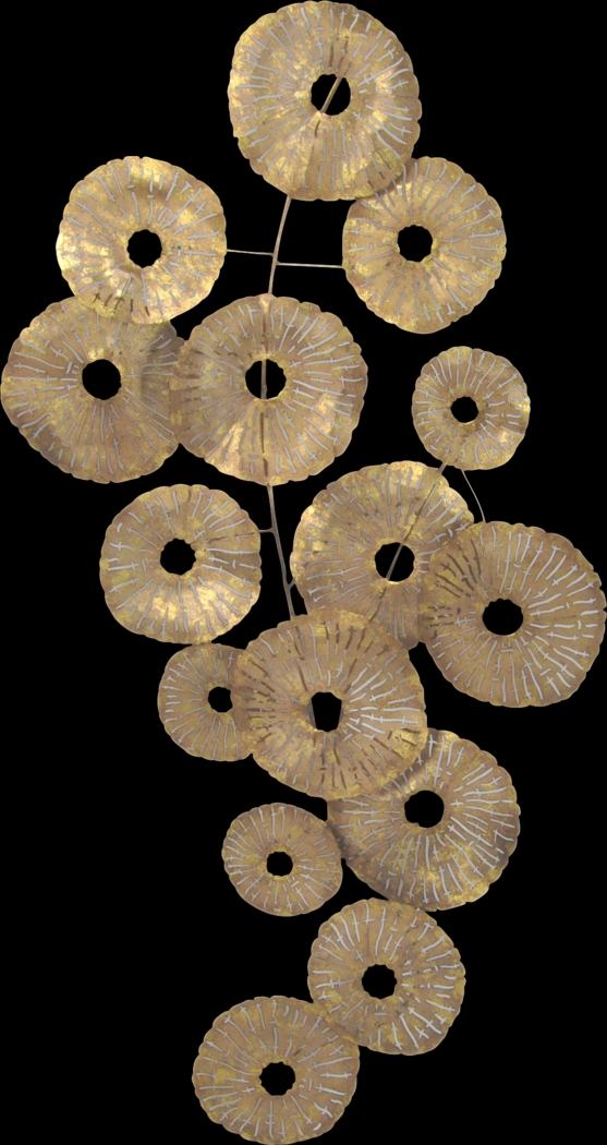 Daone Gold Wall Decor - Thumbnail - Image 1