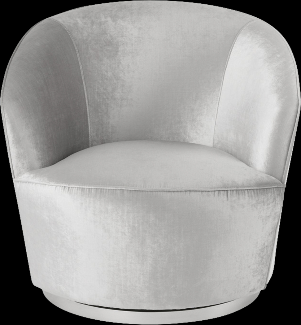 Daphane Gray Accent Chair - Thumbnail - Image 2