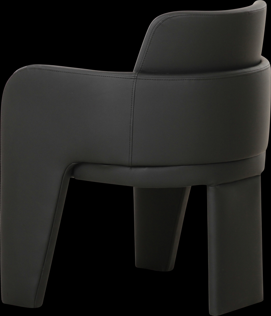 Daphia Black Arm Chair - Thumbnail - Image 4