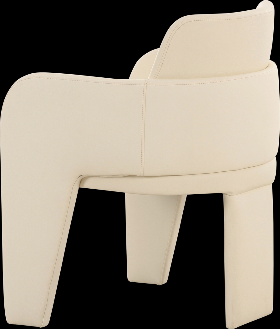 Daphia Cream Arm Chair - Thumbnail - Image 4