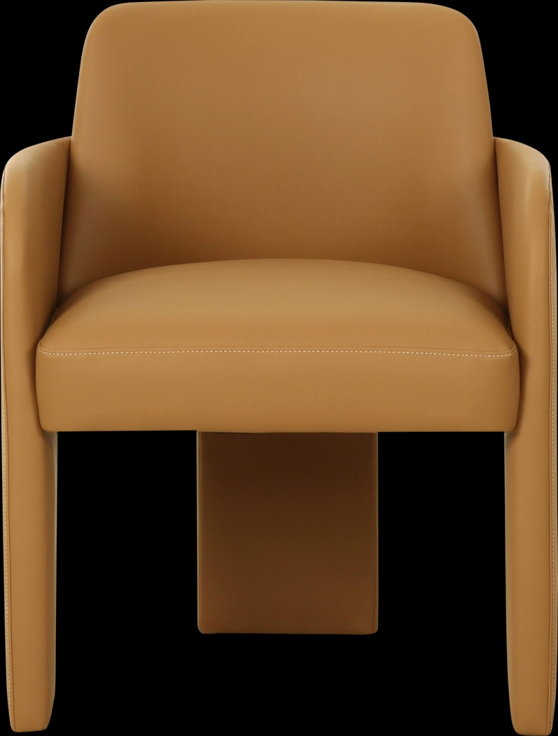 Daphia Tan Arm Chair - Thumbnail - Image 3
