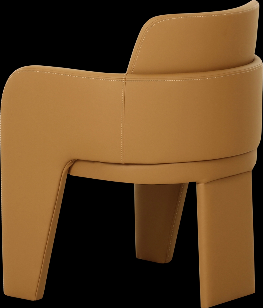 Daphia Tan Arm Chair - Thumbnail - Image 4