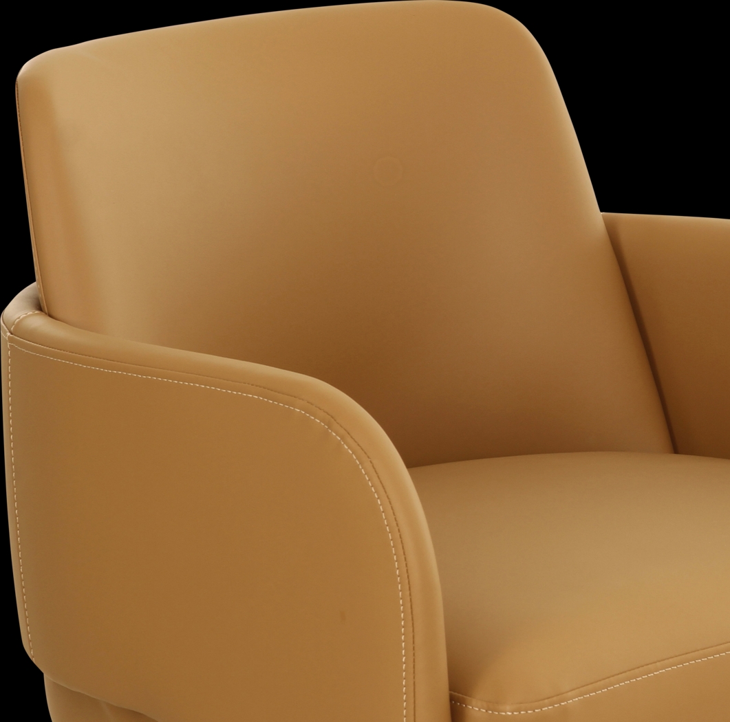Daphia Tan Arm Chair - Thumbnail - Image 5