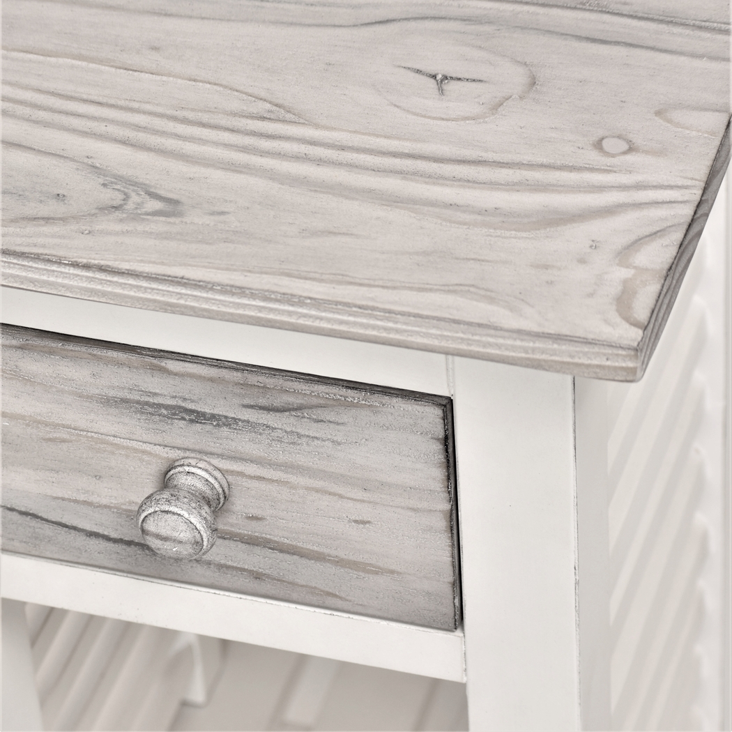 Daphne Gray Chairside Table - Thumbnail - Image 2