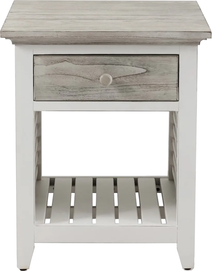 Daphne Gray End Table - Thumbnail - Image 2