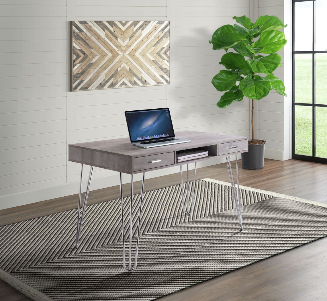 Daradele Gray Desk - Thumbnail - Image 8