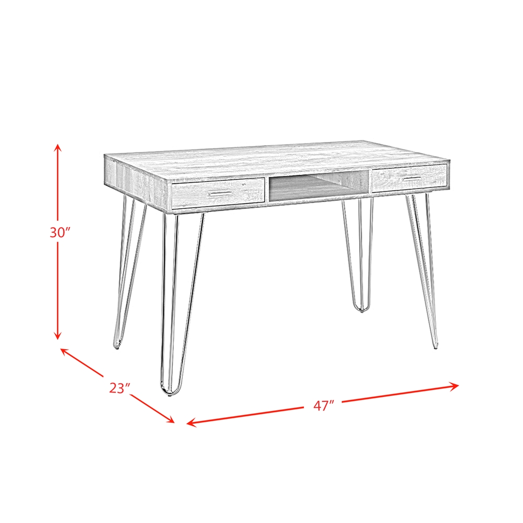 Daradele Gray Desk - Thumbnail - Image 10
