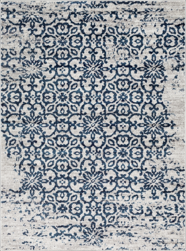 Daralice Blue 5'3 x 7'3 Rug - Thumbnail - Image 1