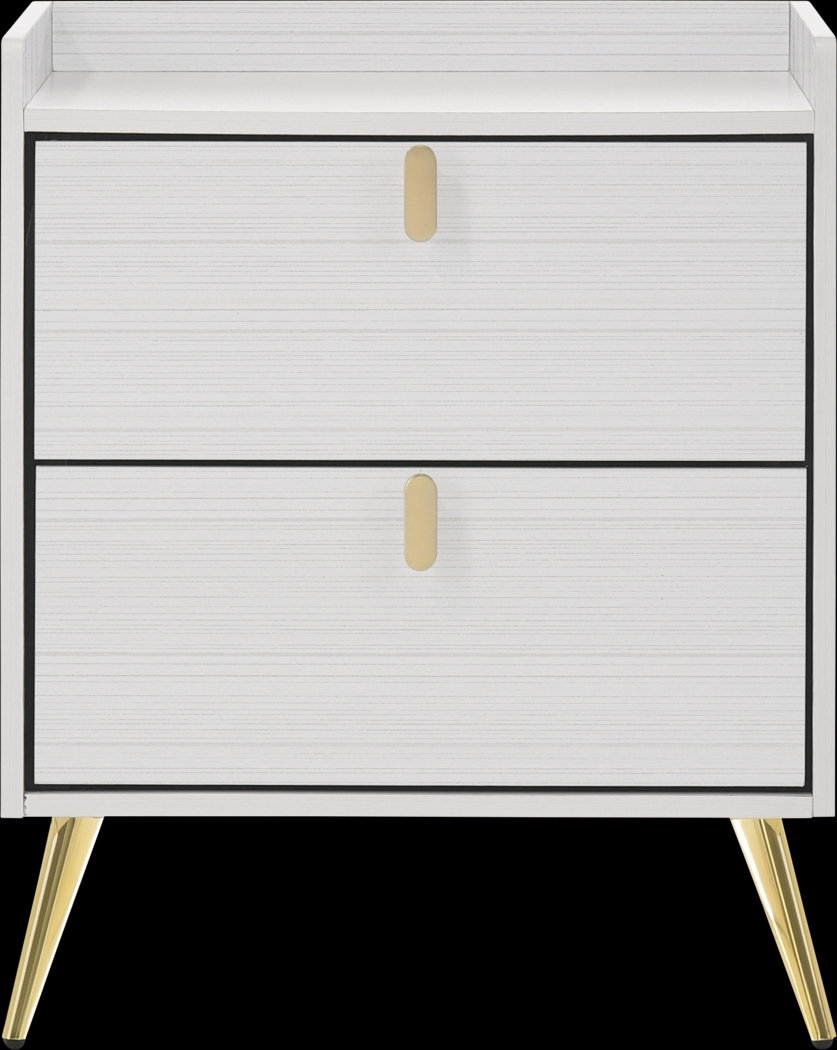 Daralyn White Nightstand - Thumbnail - Image 2