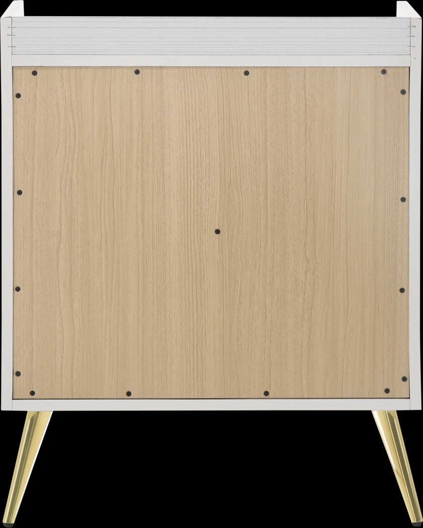 Daralyn White Nightstand - Thumbnail - Image 4