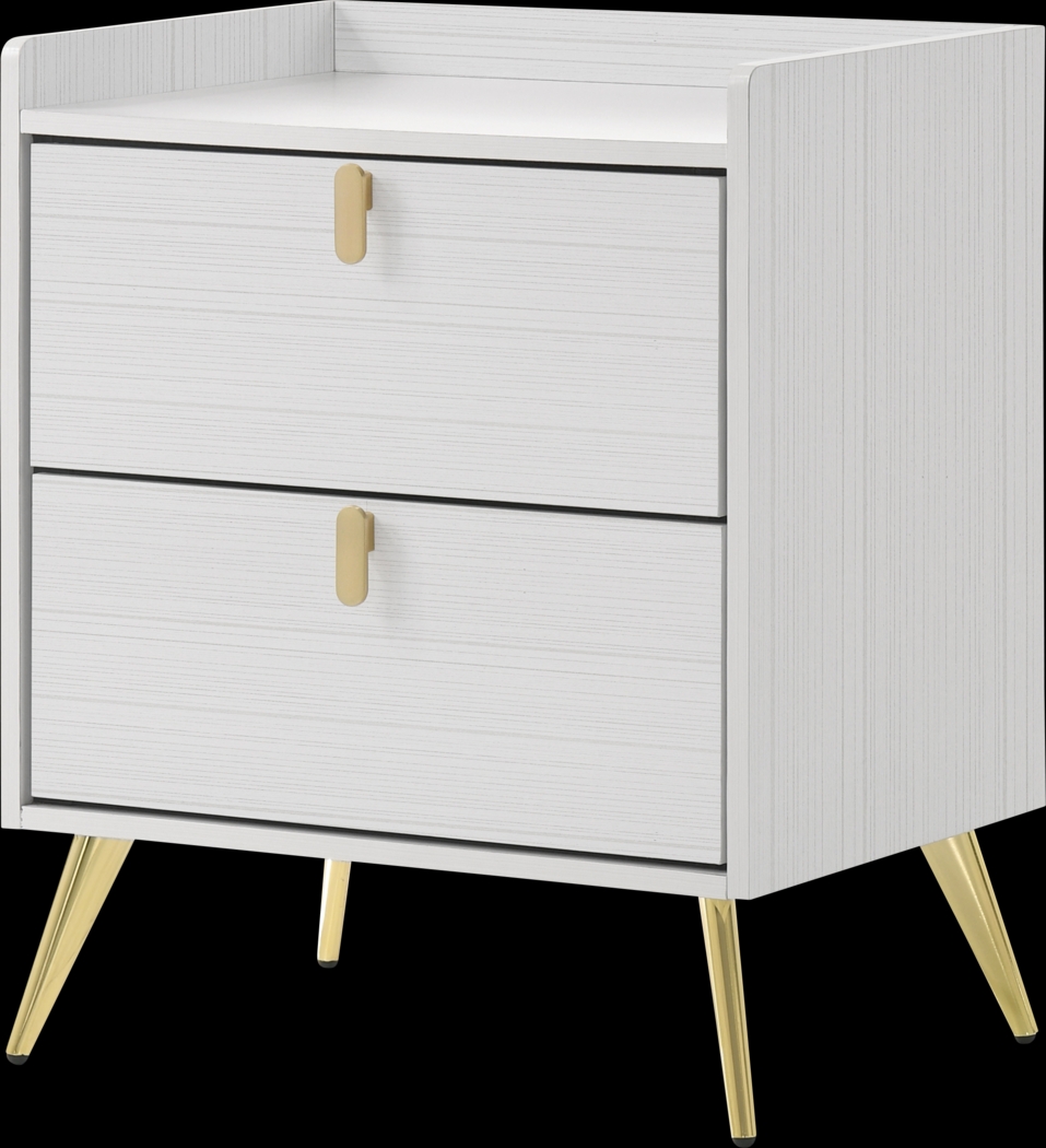 Daralyn White Nightstand - Thumbnail - Image 1