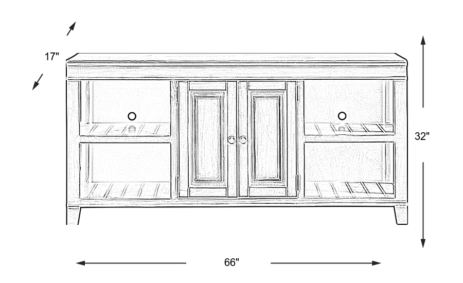 Dimension Image. Please refer to the Dimension Tab on this page for dimension details.