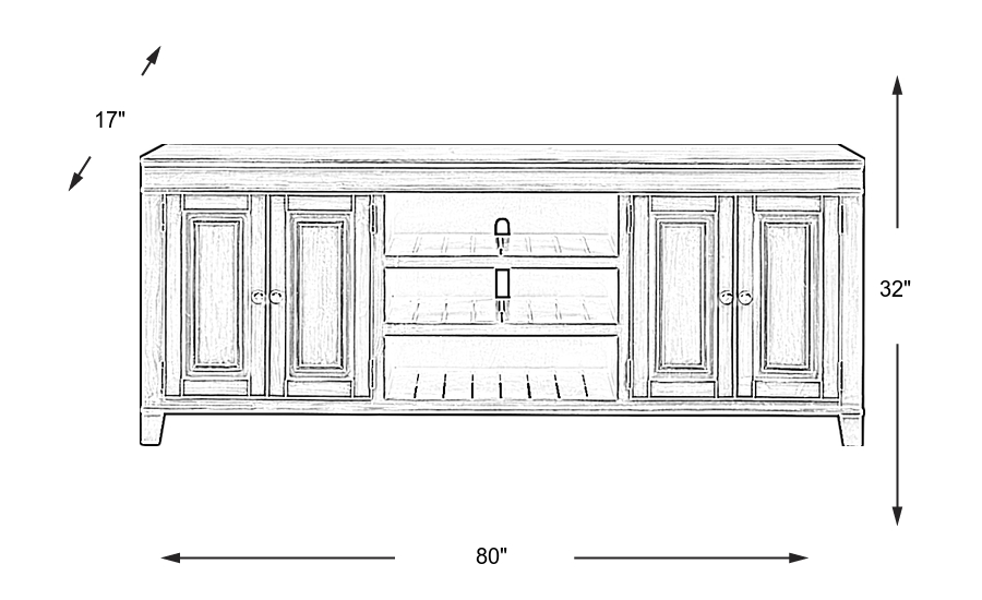 Dimension Image. Please refer to the Dimension Tab on this page for dimension details.