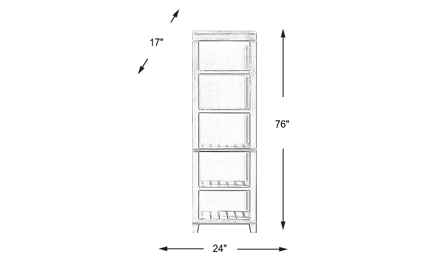 Dimension Image. Please refer to the Dimension Tab on this page for dimension details.