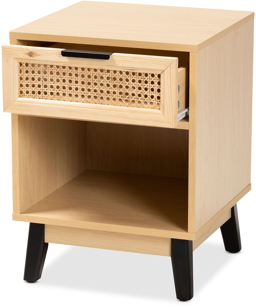 Darcella Oak Nightstand - Thumbnail - Image 2