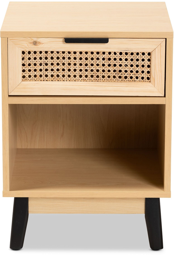 Darcella Oak Nightstand - Thumbnail - Image 3