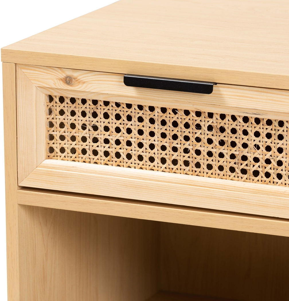 Darcella Oak Nightstand - Thumbnail - Image 5