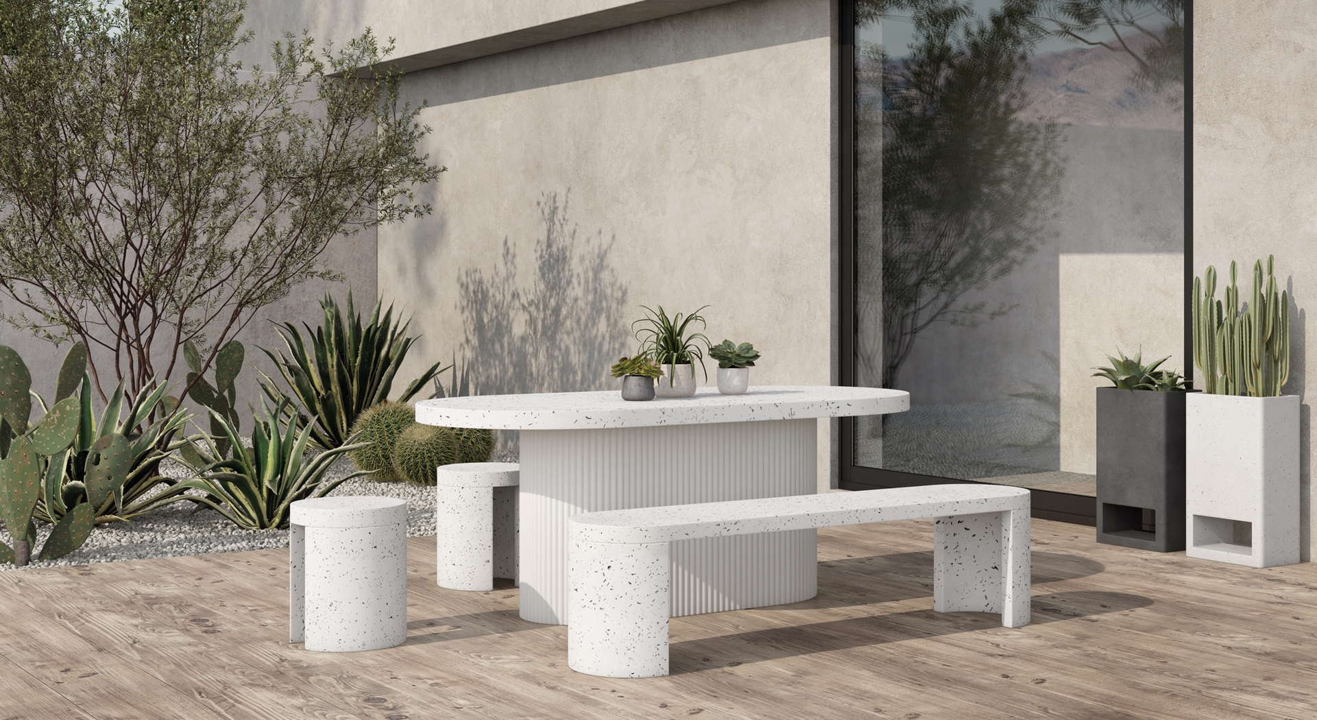 Darcin Gray Planter - Thumbnail - Image 8