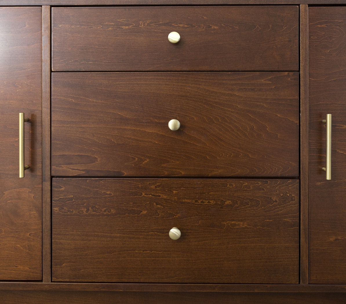 Darcy Walnut 60 in. Console - Thumbnail - Image 3