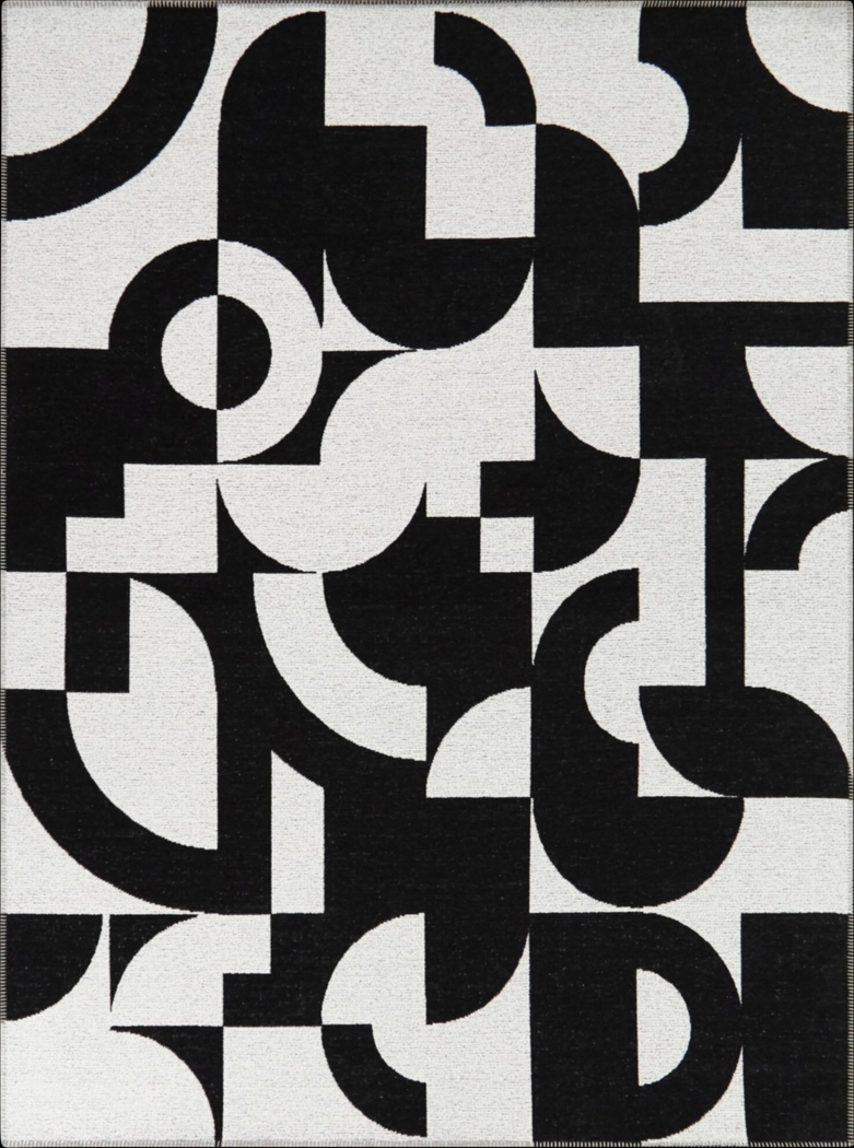 Dardios Charcoal 7'10 x 10' Area Rug - Thumbnail - Image 1