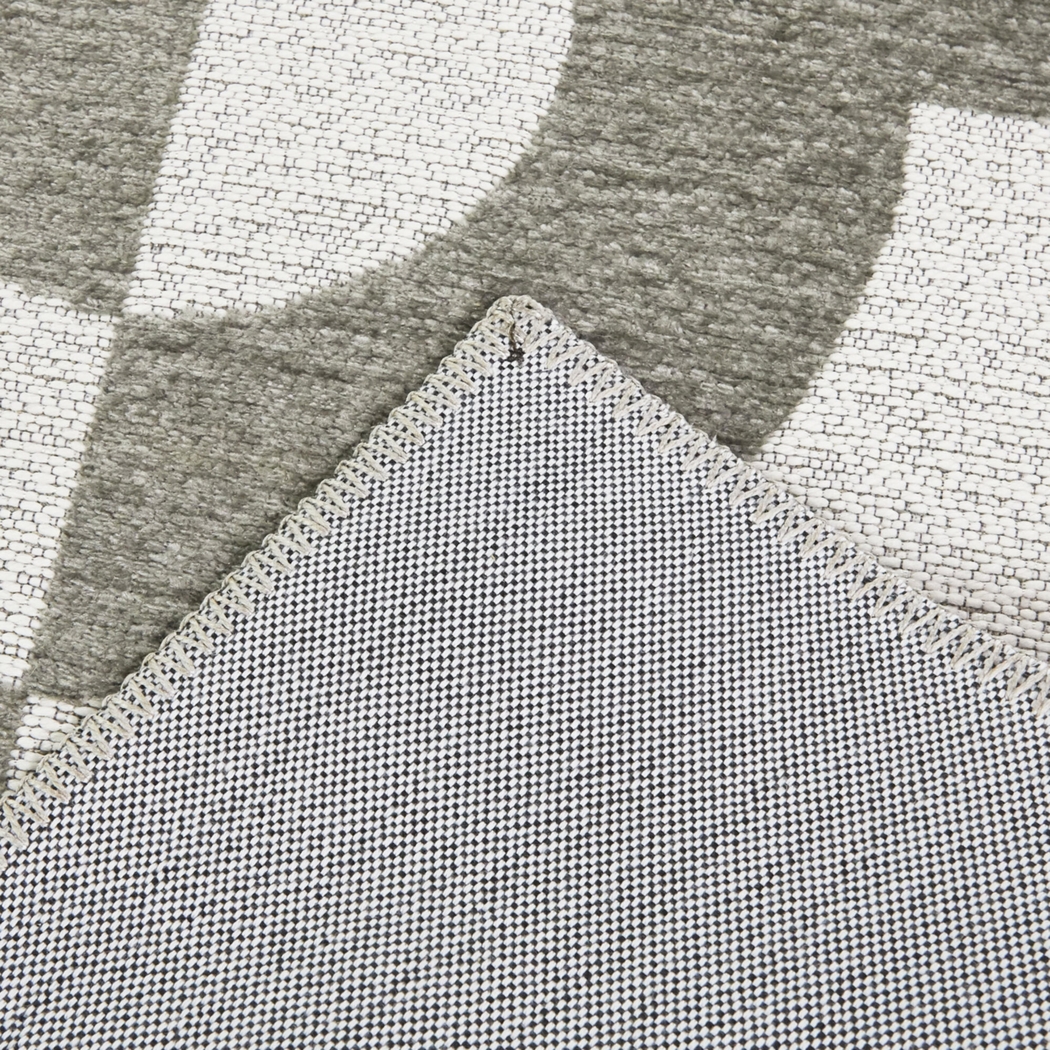 Dardios Taupe 5'3 x 7' Area Rug - Thumbnail - Image 5